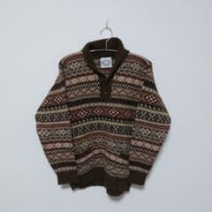 Jamieson's フェアアイル柄 ショールカラー - メルカリ