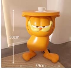 新品 ガーフィールド 特大 インテリア サイドテーブル 置物 - メルカリ