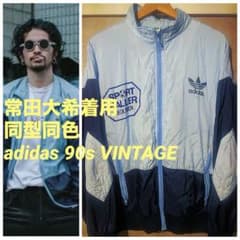 adidas ナイロンジャケット 90s 万国旗タグ 常田大希着用 - メルカリ