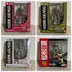 コードギアス4点セット）グラスゴー/無頼＜カレン機＞/無頼改 (藤堂機