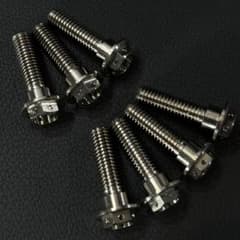 64チタン M8×30mm 7本 ブレーキ ディスク ボルト ZX- m1318 - メルカリ