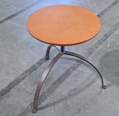 日本フクラ サイドテーブル カバザクラ無垢材 FUKLA バーチ アイアン