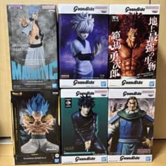 6点セット】Grandista フィギュア まとめ売り キルア 範馬勇次郎