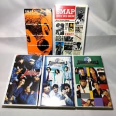 VHS 5本 全盛期 6人 SMAP ライブ 未DVD化 ジャニーズワールド - メルカリ