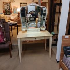 クリーム色 三面鏡 ドレッサー 松永工房 桜屋工業 ミックス - メルカリ