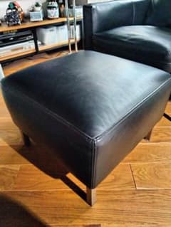 eilersen本革レザースツール オットマン ACTUS - メルカリ