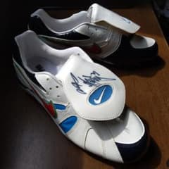 清原和博 直筆サイン入りスパイク 西武ライオンズ 読売ジャイアンツ