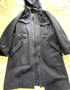 DRIES VAN NOTEN ネイビー アーカイブ ウール コート - メルカリ