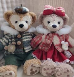 もこもこジャケットペアコーデ】 ダッフィー シェリーメイ - メルカリ