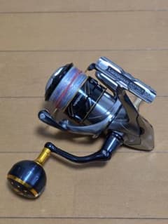 シマノ 16ヴァンキッシュ4000HG 夢屋アルミラウンド型ノブ リール