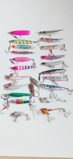 フリッパー スピンビーム Rサーディン ジョルティー 等メタルジグ