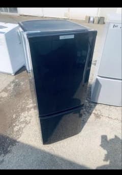 12/13頃発送限定】三菱ノンフロン冷凍冷蔵庫 ブラック - メルカリ