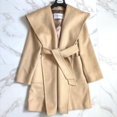 専用◇最高級 白タグ MaxMara RIALTO リアルト ベルテッド コート