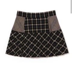 andmary アンドマリー Coco check pleats skirt - メルカリ