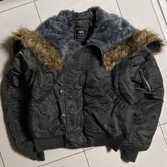 2000's〜 ALPHA INDUSTRIES N-2B グレーボア M 短丈 - メルカリ