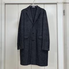 BOGLIOLI K.JACKET チェック チェスターコート 48 - メルカリ
