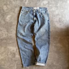 リーバイス 505 ストレート W34 L30 フェード 鬼ヒゲ ダメージ 古着