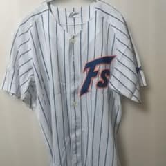 日本ハムファイターズ FSロゴ刺繍ユニフォーム L - メルカリ