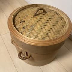 台湾国宝職人手作り 竹製 大型 蒸し器 - メルカリ