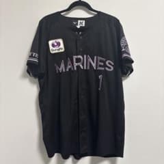 千葉ロッテマリーンズ 2022 BLACK SUMMERユニフォーム藤原恭大選手