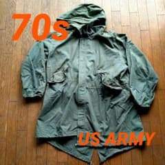 70s US ARMY アメリカ軍 スノーパーカー ミリタリー モッズ コート