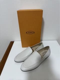 TOD'S ロンハーマン別注ローファー ホワイト 37 - メルカリ