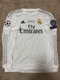 レアルマドリード 2016 CL決勝 ロナウド ユニフォーム 長袖 - メルカリ
