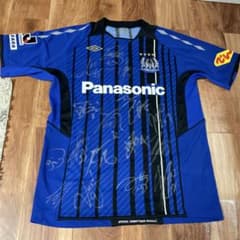 ガンバ大阪 サイン入りユニフォーム 2010年 プレミア - メルカリ