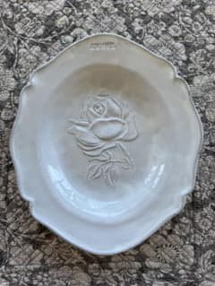 アスティエAstier de Villatte フルール薔薇柄スーププレート - メルカリ