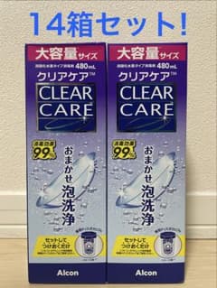 480mL✕14本箱セット）大容量480mLアルコンAOセプト クリアケア - メルカリ