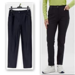 試着のみ！2025秋冬モデル・マンシングウェア ゴルフパンツ7黒