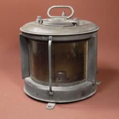 アンティーク マリンランプ 日本船燈(株) ランタン電気用 昭和39年9月