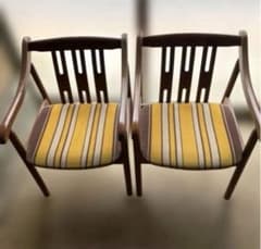 きみどり様専用 昭和レトロ 年代物 肘掛けチェア 1脚 - メルカリ