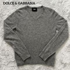 D&G ドルチェ＆ガッバーナ アルパカ混 Vネックニット セーター - メルカリ
