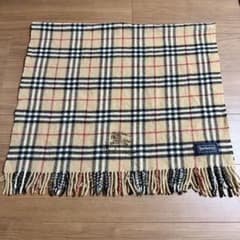 美品☆BURBERRY ノバチェック ウール ストール 膝掛け - メルカリ
