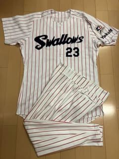 バチェラー 実使用 支給 東京ヤクルトスワローズ ユニフォーム - メルカリ