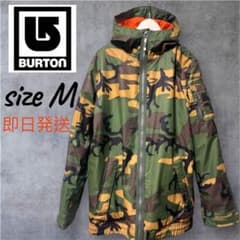 バートン BURTONカモ柄ジャケット 迷彩 Mサイズ - メルカリ