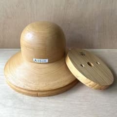 帽子 木型 クラウン ブリム 3点セット - メルカリ