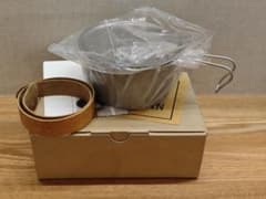 OLD MOUNTAIN チタン 480ml シェラカップ 右グリップ - メルカリ