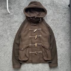 00s PPFM ショートダッフルコート ウール カーキ Y2K archive - メルカリ