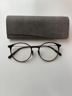 値下げ！KIKU BIYOU 美容眼鏡 ブラックシリカ 鼻パッド べっこう