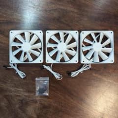 NZXT PCファン 3個セット RF-Q12CR-W1 ホワイト - メルカリ