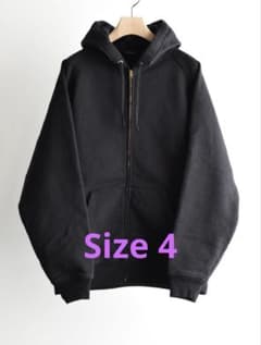 COMOLI(コモリ) / コットン裏毛 ジップパーカ 25AW サイズ4 - メルカリ