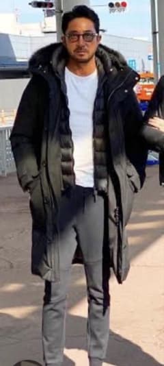 最高級ダウン MooRER ムーレー ヘルシンキ 黒 干場 44 希少サイズ