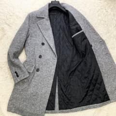 美品⭐エストネーション モヘア混 ダブル チェスターコート Lサイズ