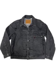 リーバイス ファースト 1st デニムジャケット 先染め ブラック ライト