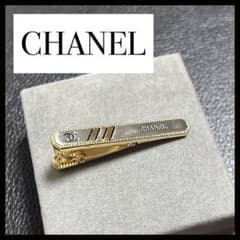 シャネル タイピン ネクタイピン ココマーク ゴールド ロゴレタッチ