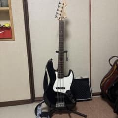 5連ペグ】【アルダー】Squier affinity Jazz Bass V - メルカリ