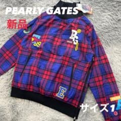 新品 パーリーゲイツ スニード ナイロンジャケット チェック柄 ニコ