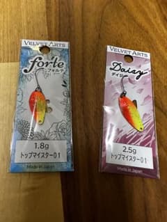 forte 1.8g & Daisy 2.5g スプーンルアーセット - メルカリ